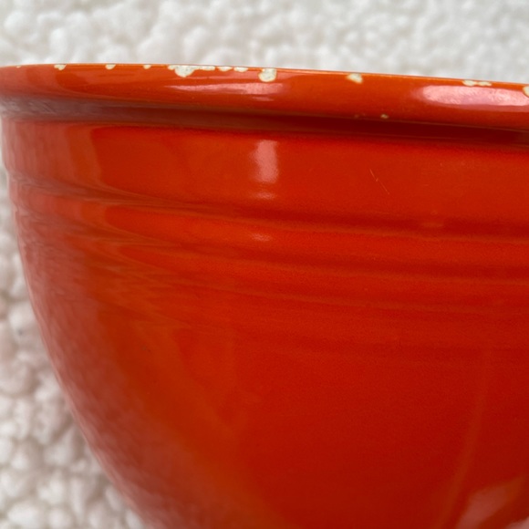Vintage Fiestaware Nesting Bowl #4 - Inside Rings Radioactive Original Red. RARE - Picture 8 of 12